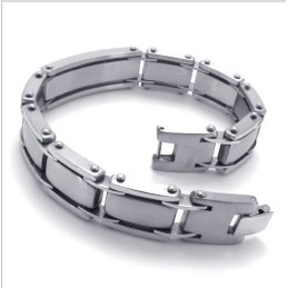Vakkundige Productie, Kleur, Briljantie, Stabiele Kwaliteit, Titanium Armband