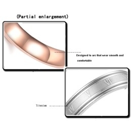 Compleet In Specificaties Vrouwelijke Titanium Ring