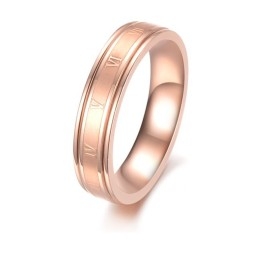 Betrouwbare Kwaliteit Vrouwelijke Zwarte Titanium Ring