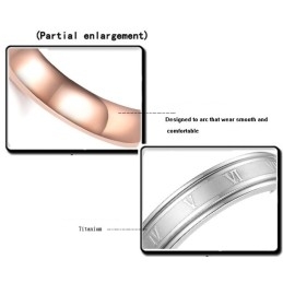 Betrouwbare Kwaliteit Vrouwelijke Zwarte Titanium Ring