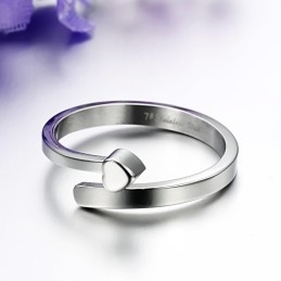 De King Of Quantity Vrouwelijke Sweetheart Titanium Ring