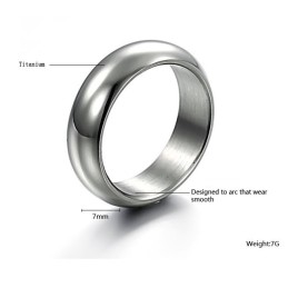 Hoogwaardige Mannelijke Titanium Ring
