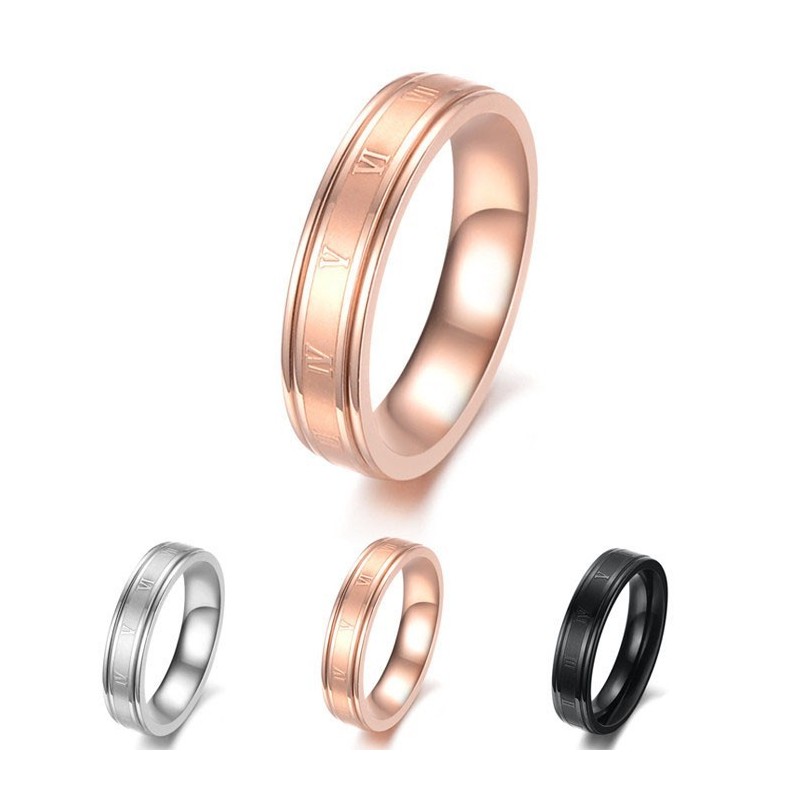 Goed Verkopend Over De Hele Wereld: Een Damesring Van Titanium In Roosvorm