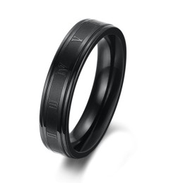 Goed Verkopend Over De Hele Wereld: Een Damesring Van Titanium In Roosvorm