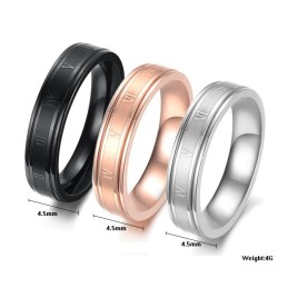 Goed Verkopend Over De Hele Wereld: Een Damesring Van Titanium In Roosvorm