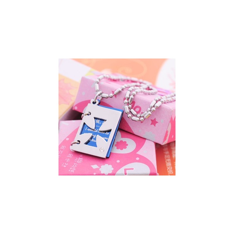 Romantische Liefdesbrief Titanium Kruis Ketting Hanger Romantische Liefdesbrief Titanium Kruis Ketting Hanger