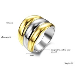 Bekend Om Zijn Hoogwaardige, Overdreven Titanium Ring