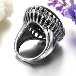 Compleet In Specificaties Overdrijf Kwartsiet Titanium Ring