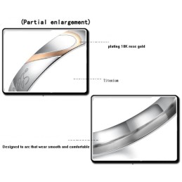 Betrouwbare Kwaliteit Sweetheart Titanium Ring Voor Geliefden