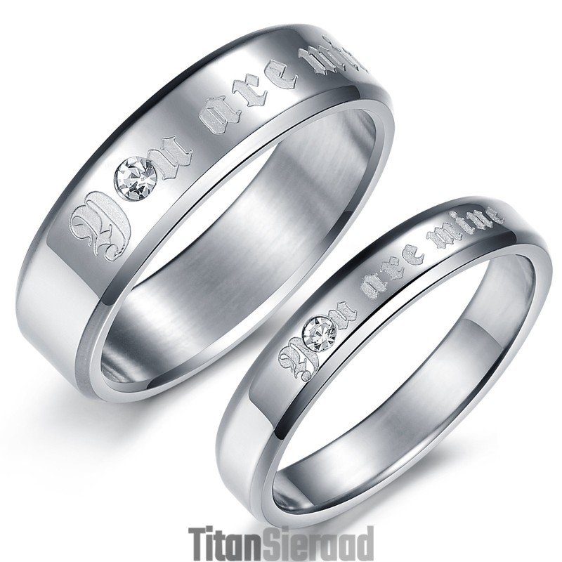Stabiele Kwaliteit, Prachtige Titanium Ring Voor Geliefden Stabiele Kwaliteit, Prachtige Titanium Ring Voor Geliefden