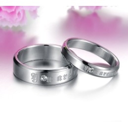 Stabiele Kwaliteit, Prachtige Titanium Ring Voor Geliefden