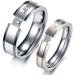 Bekend Om Zijn Hoogwaardige Titanium Ring Voor Geliefden