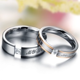 Bekend Om Zijn Hoogwaardige Titanium Ring Voor Geliefden