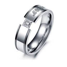 Bekend Om Zijn Hoogwaardige Titanium Ring Voor Geliefden