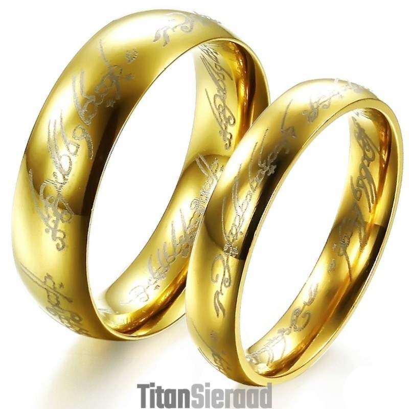 Goed Verkopende Titanium Ring Voor Geliefden Over De Hele Wereld
