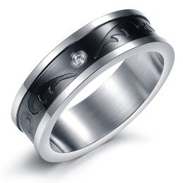 De Koningin Van De Hoogwaardige Decoratieve Titanium Ring Voor Geliefden