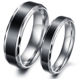 Wereldwijd Bekende Retro Titanium Ring Voor Geliefden