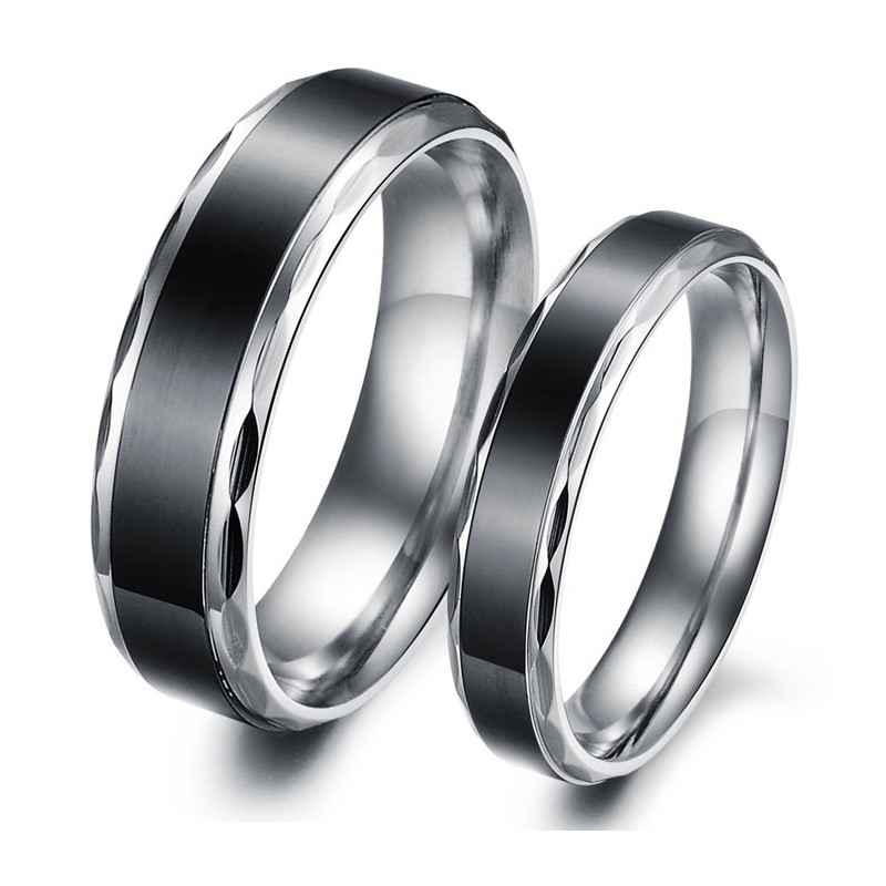 Wereldwijd Bekende Retro Titanium Ring Voor Geliefden