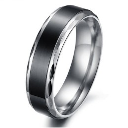 Wereldwijd Bekende Retro Titanium Ring Voor Geliefden