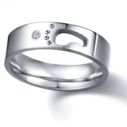 Wereldwijd Bekende Titanium Ring Voor Geliefden