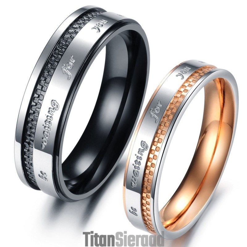 Om Te Genieten Van Een Hoge Reputatie In Binnen- En Buitenland: Een Raster Titanium Ring Voor Geliefden Om Te Genieten Van Een Hoge Reputatie In Binnen- En Buitenland: Een Raster Titanium Ring Voor Geliefden