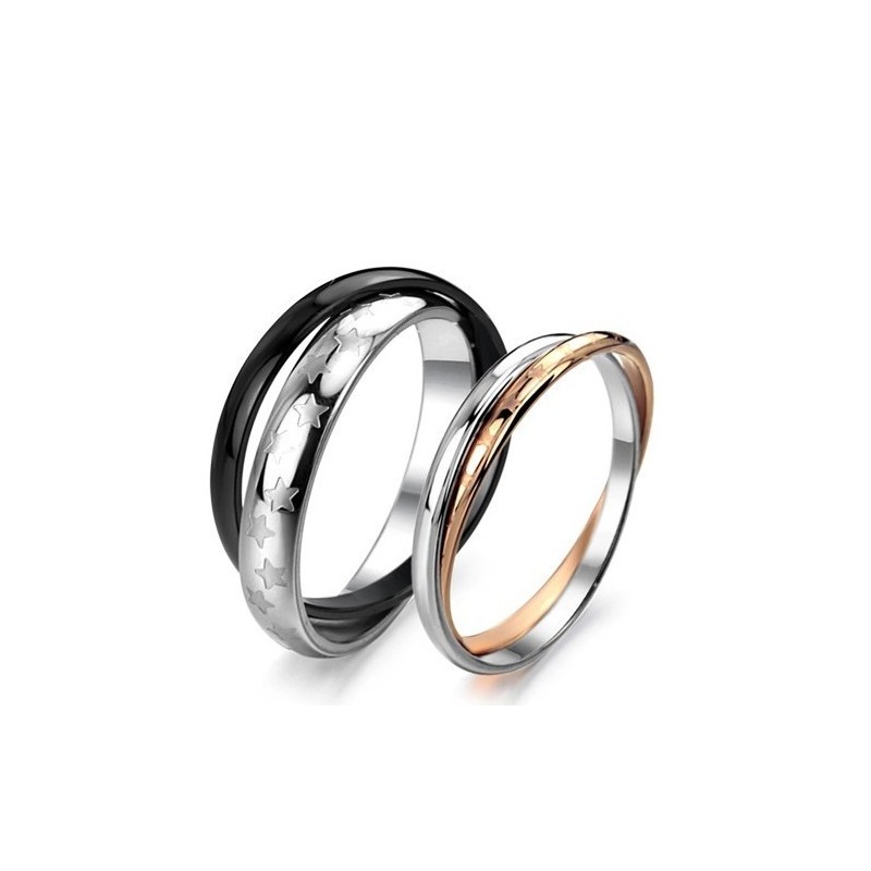 Breed Scala Aan Persoonlijkheid Titanium Ring Voor Geliefden Breed Scala Aan Persoonlijkheid Titanium Ring Voor Geliefden