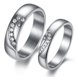 Duurzame Titanium Ring Voor Geliefden