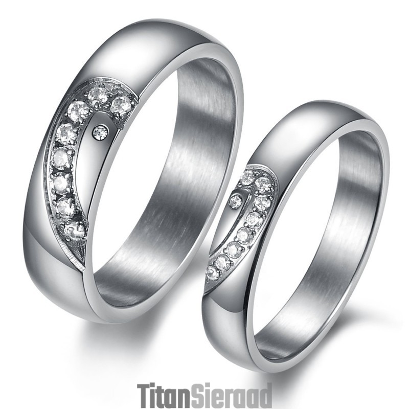 Duurzame Titanium Ring Voor Geliefden Duurzame Titanium Ring Voor Geliefden