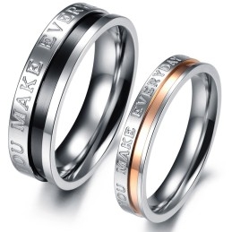 Compleet In Specificaties Titanium Ring Voor Geliefden