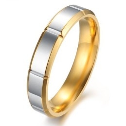 Stabiele Kwaliteit Mode Titanium Ring Voor Geliefden