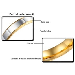 Stabiele Kwaliteit Mode Titanium Ring Voor Geliefden