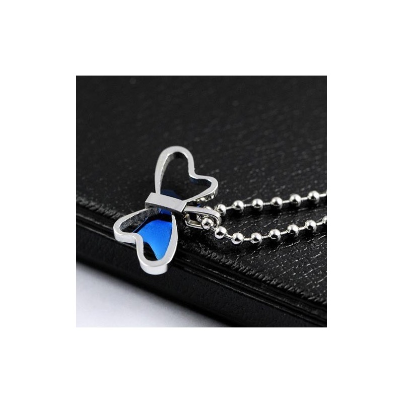 Elegante, Prachtige Vlinder-Titanium Kettinghanger Elegante, Prachtige Vlinder-Titanium Kettinghanger