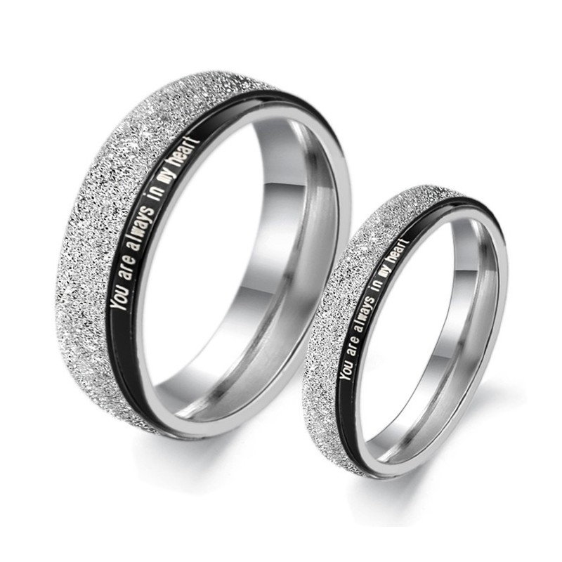 Betrouwbare Prestatie Zwarte Titanium Ring Voor Geliefden Betrouwbare Prestatie Zwarte Titanium Ring Voor Geliefden