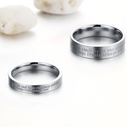 Betrouwbare Kwaliteitstitanium Ring Voor Geliefden