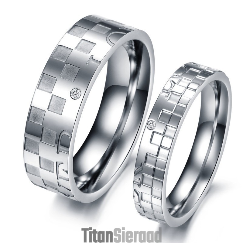 Goed Verkopende Puzzel Titanium Ring Voor Geliefden Over De Hele Wereld Goed Verkopende Puzzel Titanium Ring Voor Geliefden Over De Hele Wereld