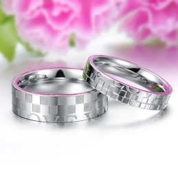 Goed Verkopende Puzzel Titanium Ring Voor Geliefden Over De Hele Wereld
