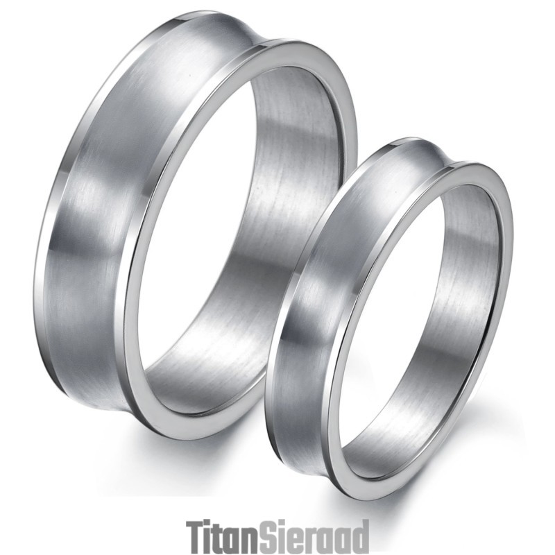 De Koningin Van Kwaliteit: Een Eenvoudige Titanium Ring Voor Geliefden