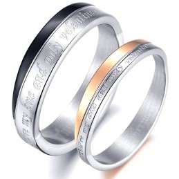 De Koningin Van Kwalitatieve Alternatieve Creatieve Titanium Ringen Voor Geliefden