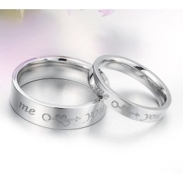 Betrouwbare Titanium Ring Voor Geliefden