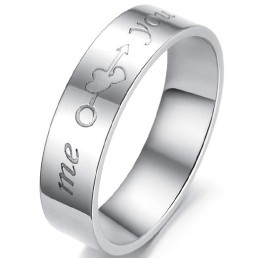 Betrouwbare Titanium Ring Voor Geliefden