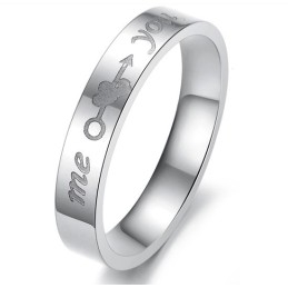 Betrouwbare Titanium Ring Voor Geliefden