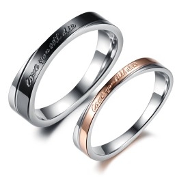 De Koningin Van De Kwaliteitsvolle Titanium Ring Voor Geliefden