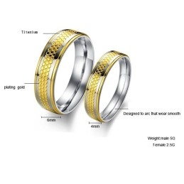 Goed Verkopende Titanium Ring Voor Geliefden Over De Hele Wereld