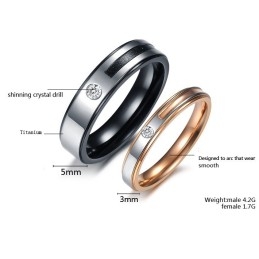 De Koningin Van Kwaliteit: Een Bondige Titanium Ring Voor Geliefden