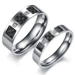 Hoogwaardige Titanium Ring Voor Geliefden