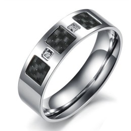 Hoogwaardige Titanium Ring Voor Geliefden