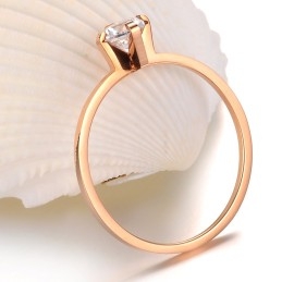 Betrouwbare Titanium Ring Van Hoge Kwaliteit Voor Geliefden Met Strass