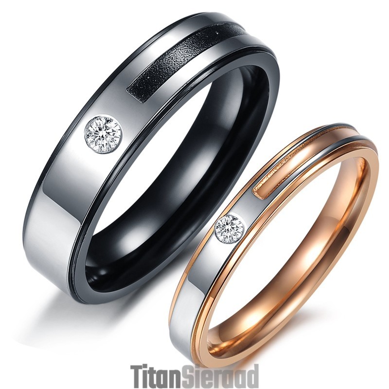 Eenvoudig Te Gebruiken, Bondige Titanium Ring Voor Geliefden Eenvoudig Te Gebruiken, Bondige Titanium Ring Voor Geliefden