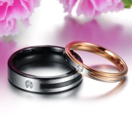 Eenvoudig Te Gebruiken, Bondige Titanium Ring Voor Geliefden
