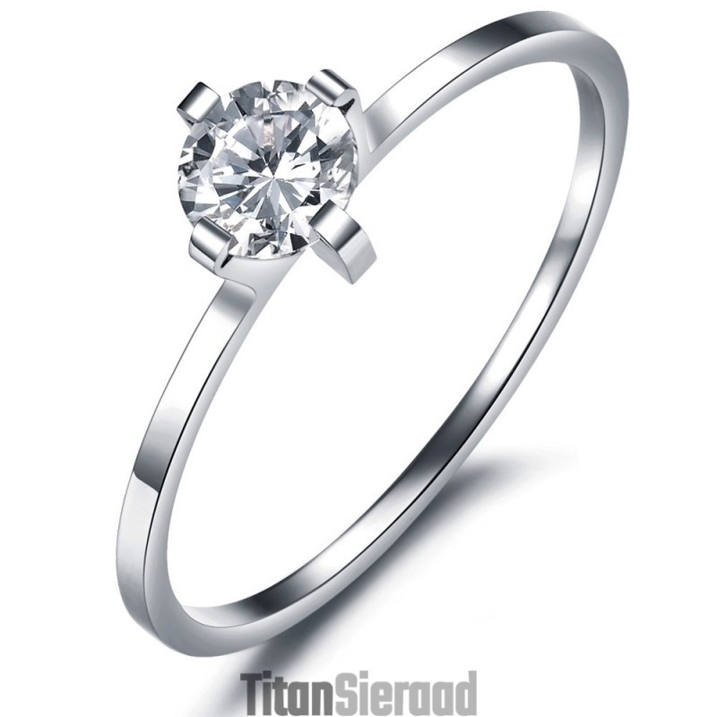 Betrouwbare Titanium Ring Voor Geliefden Met Strass Betrouwbare Titanium Ring Voor Geliefden Met Strass